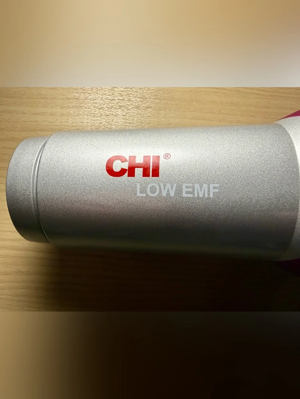 CHI Pink Hair Dryer Concentrator Attachment Model GF8007 1500W Low EMF